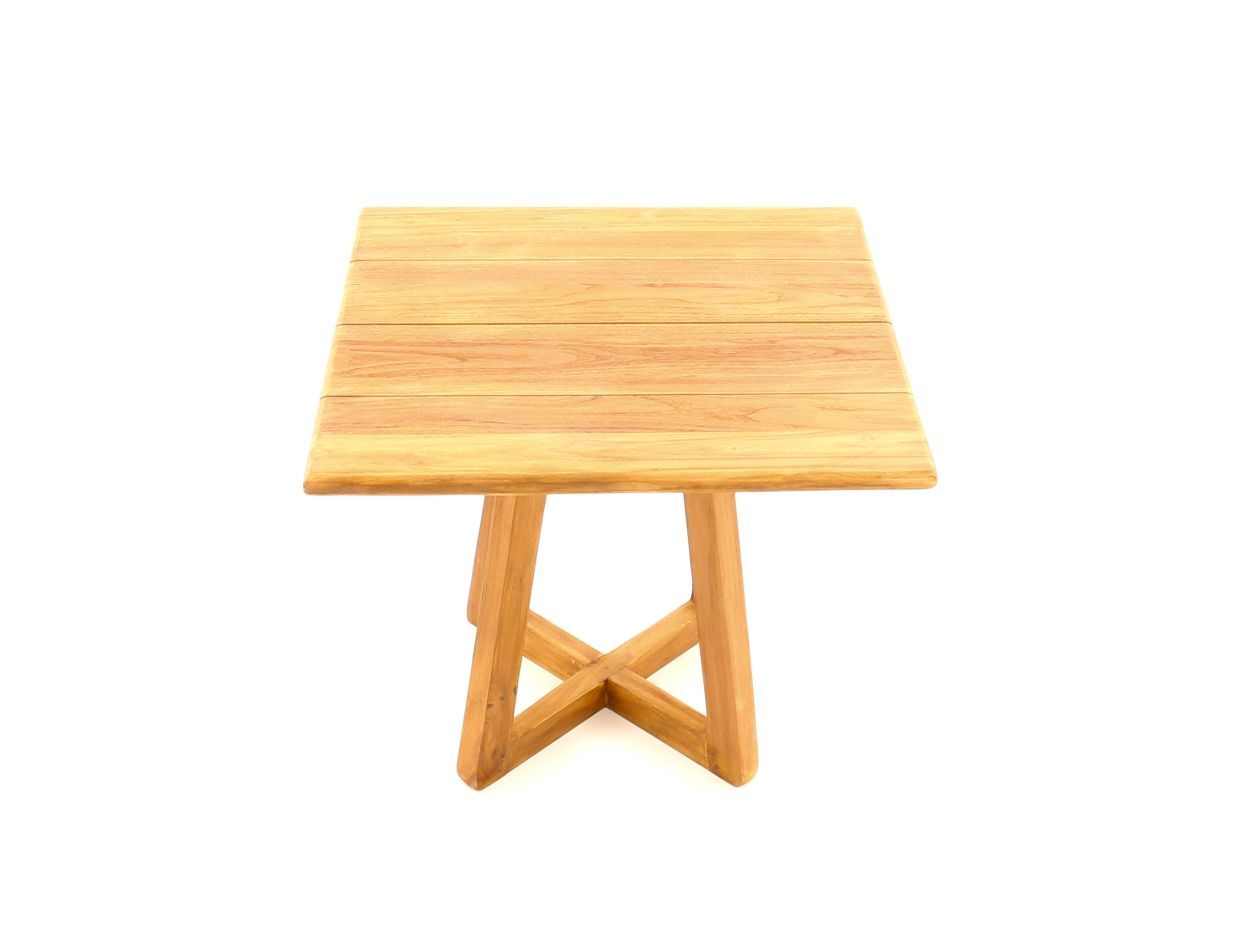 Bali Cafe Table -Garden Furniture Centre-Indoor Dining,MidInstock,instock,MidRange,Dining Table,Outdoor Dining,Outdoor Furniture,Teak Garden Furniture,Reclaimed Furniture,Teak,Tables,Teak Tables-{collection_title}