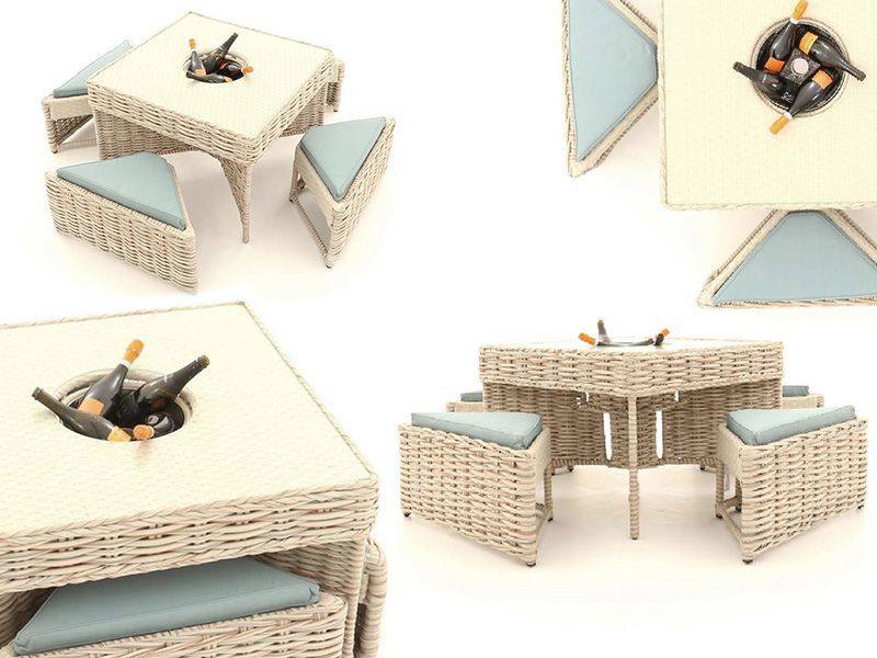 Fiji Corner Table & Sofa Set