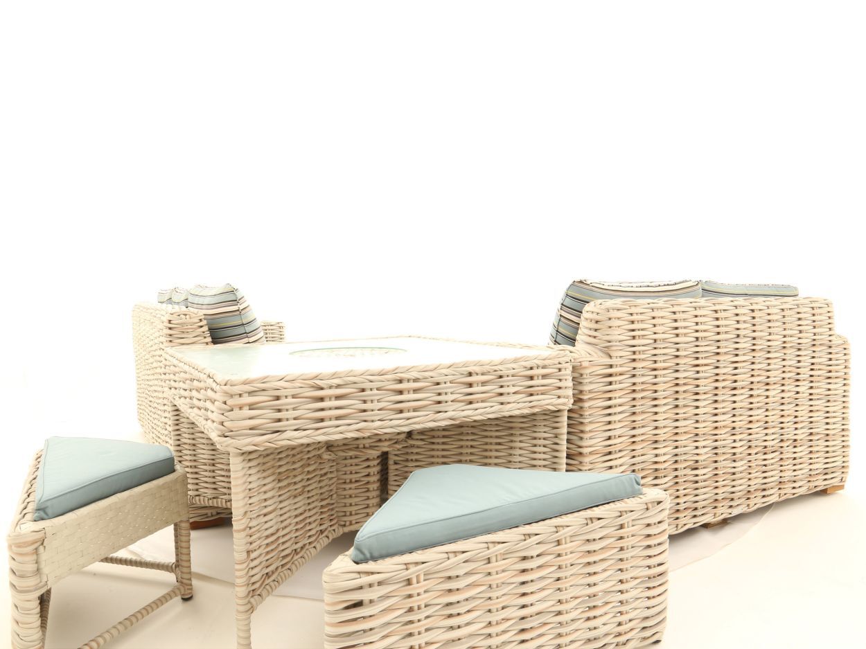 Fiji Corner Table & Sofa Set