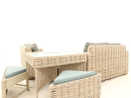 Fiji Corner Table & Sofa Set