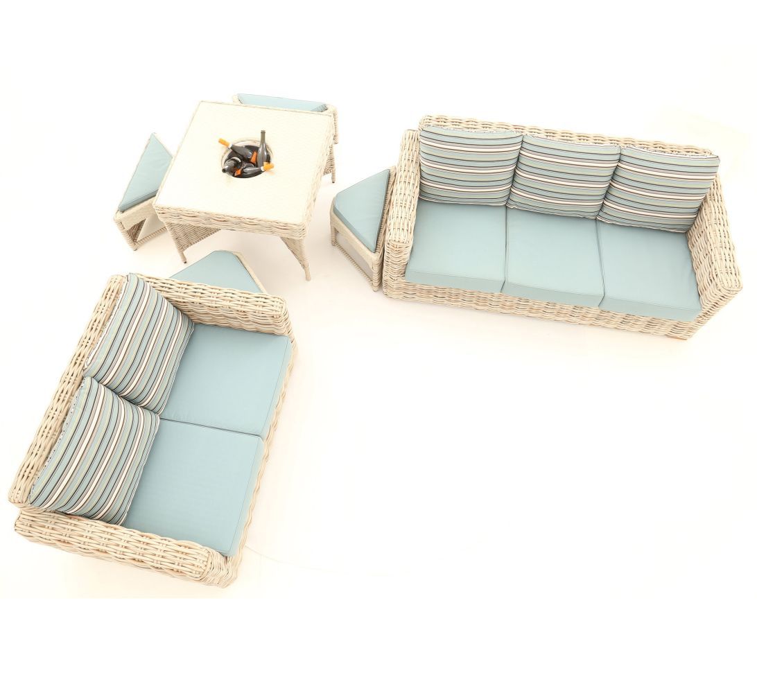 Fiji Corner Table & Sofa Set