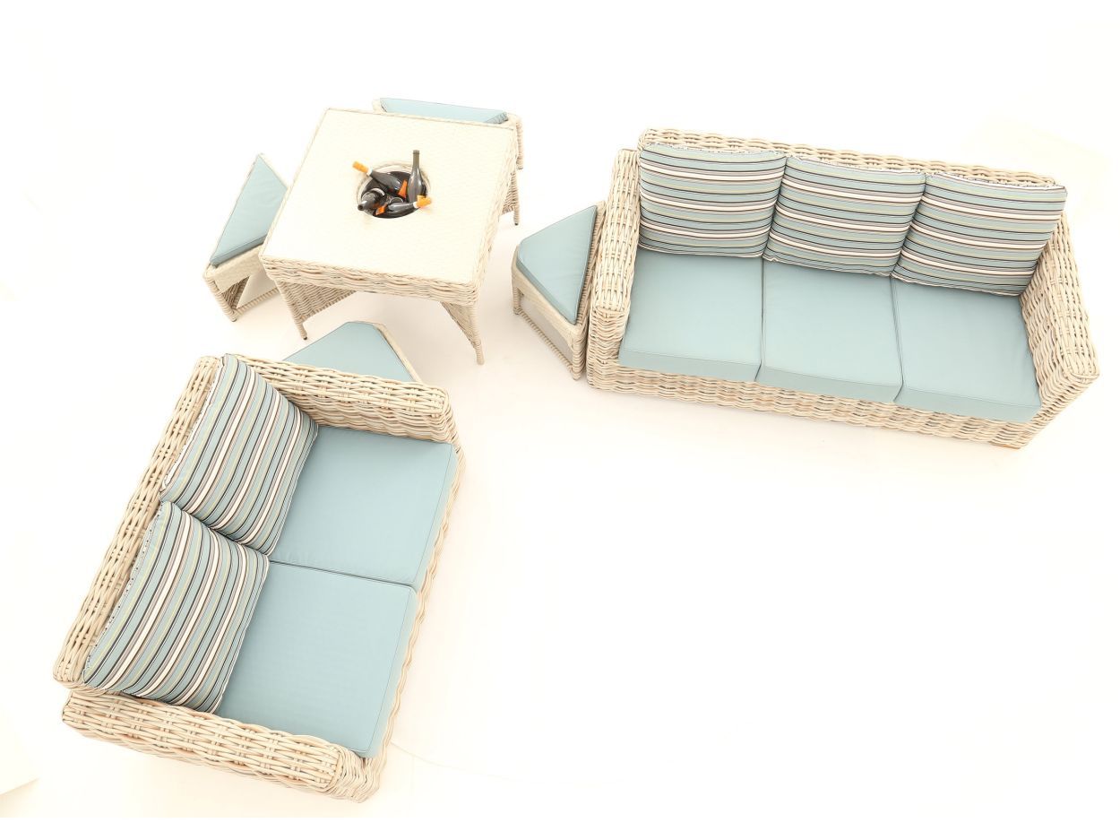 Fiji Corner Table & Sofa Set