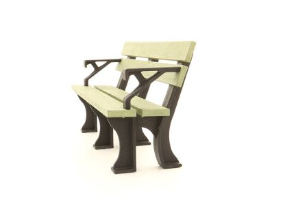 Eco Park Bench Arms 1.5m