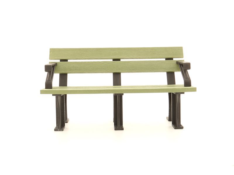Eco Park Bench Arms 1.5m-Garden Furniture Centre-MidInstock,instock,MidRange,Active,park benches,Benches,Outdoor Furniture,Eco Bench Range,Recycled Eco-Benches,Memorial Benches-{collection_title}