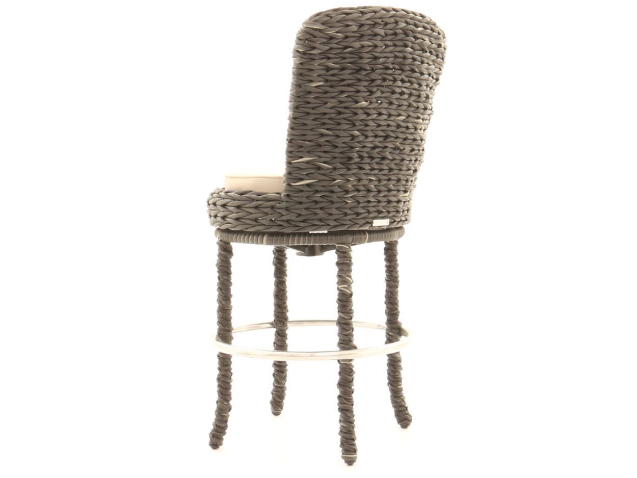 Midnight Montana Swivel Bar Chair