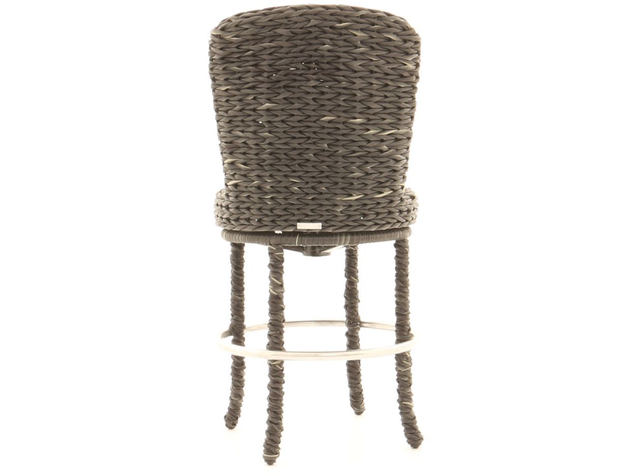 Midnight Montana Swivel Bar Chair-Garden Furniture Centre-MidRange,Outdoor Dining,Outdoor Furniture,Rattan Furniture,Bars & Bar Sets,Montana Range,Rattan,Rattan Chairs,Fiji-{collection_title}