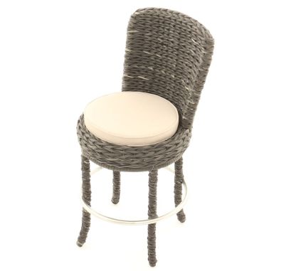 Midnight Montana Swivel Bar Chair
