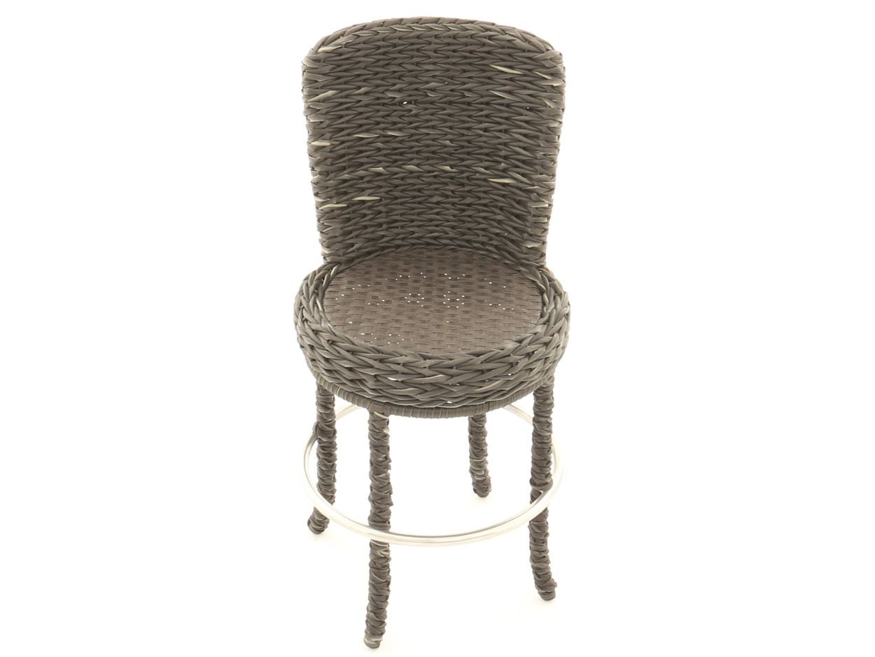 Midnight Montana Swivel Bar Chair