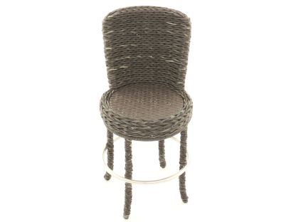 Midnight Montana Swivel Bar Chair