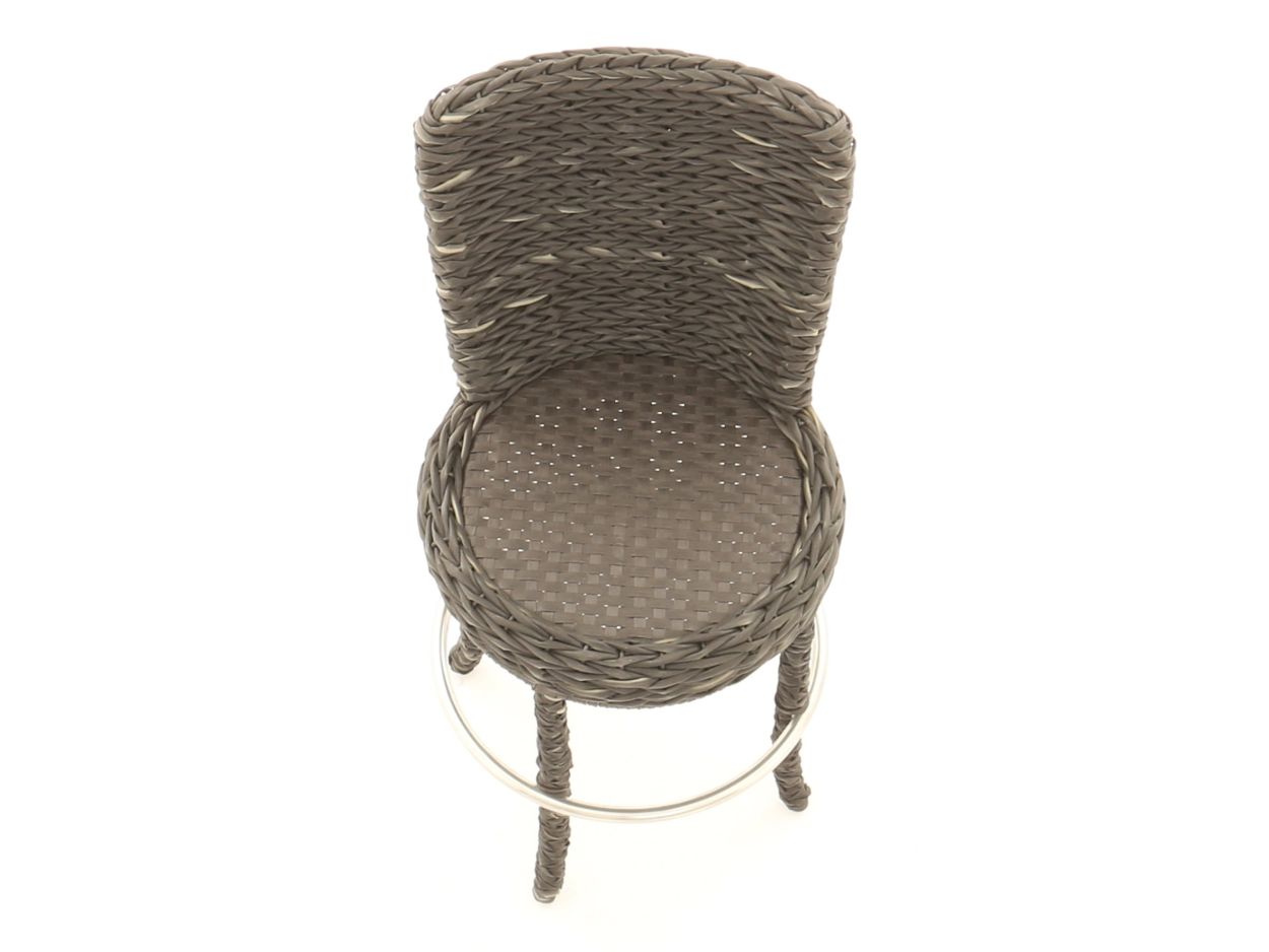 Midnight Montana Swivel Bar Chair