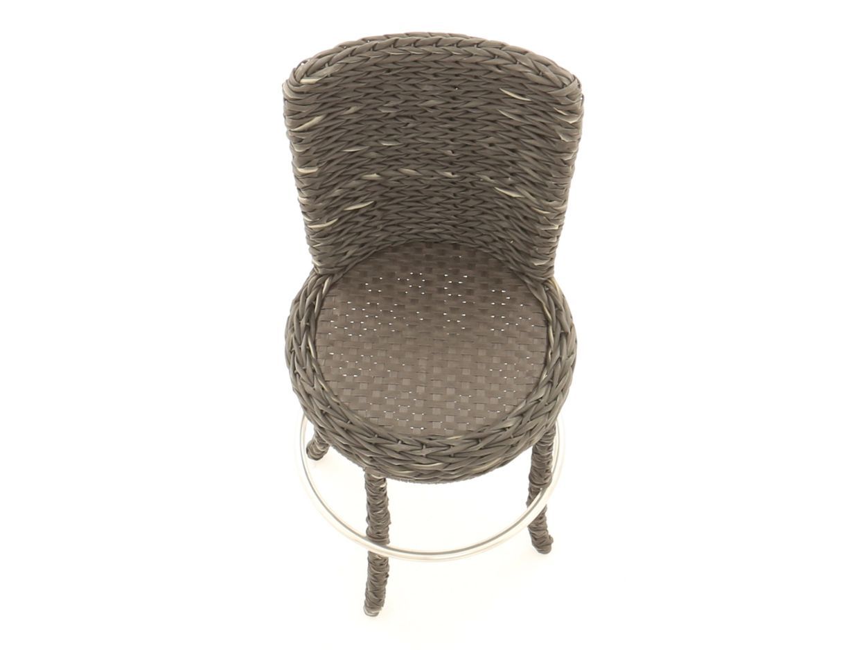 Midnight Montana Swivel Bar Chair