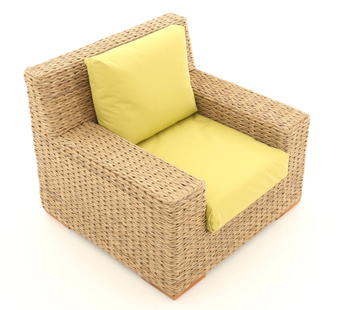 Cove Armchair - Outdoor Water Hyacinth-Garden Furniture Centre-MidInstock,instock,MidRange,Rattan-{collection_title}