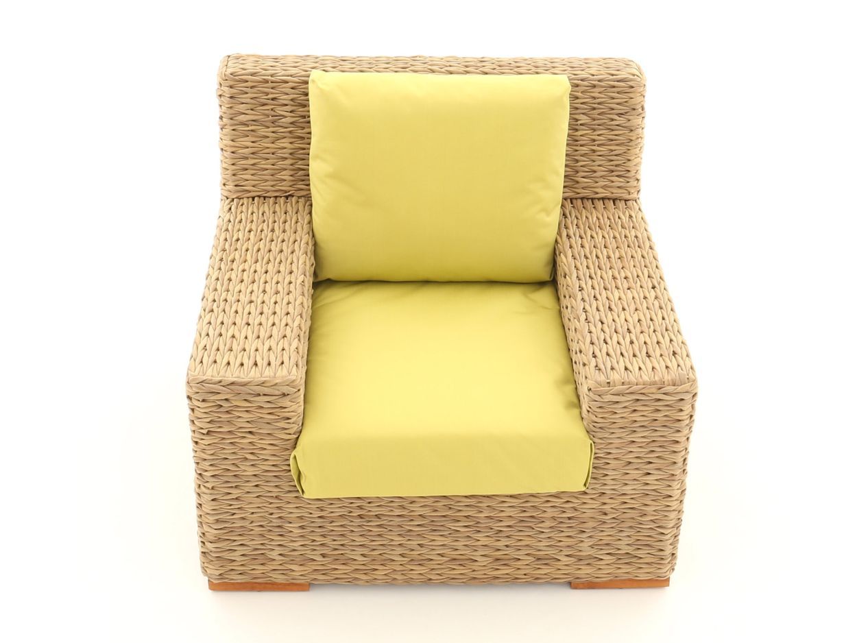 Cove Armchair - Outdoor Water Hyacinth
