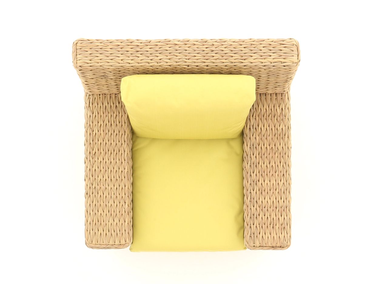 Cove Armchair - Outdoor Water Hyacinth