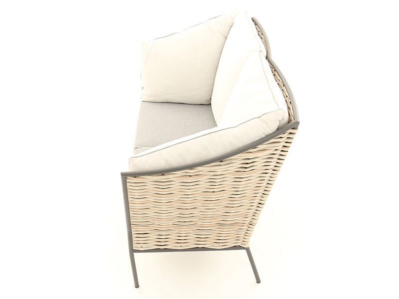 Tahiti Lounge Sofa -Garden Furniture Centre-HighRange,Outdoor Lounging,Outdoor Furniture,Rattan Furniture,Metal Furniture,Metal,Fiji Tahiti Range,Rattan,Rattan Sofas,Fiji,Metal Sofas-{collection_title}