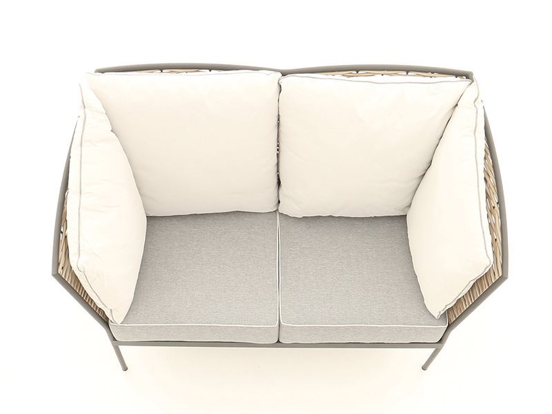 Tahiti Lounge Sofa -Garden Furniture Centre-HighRange,Outdoor Lounging,Outdoor Furniture,Rattan Furniture,Metal Furniture,Metal,Fiji Tahiti Range,Rattan,Rattan Sofas,Fiji,Metal Sofas-{collection_title}