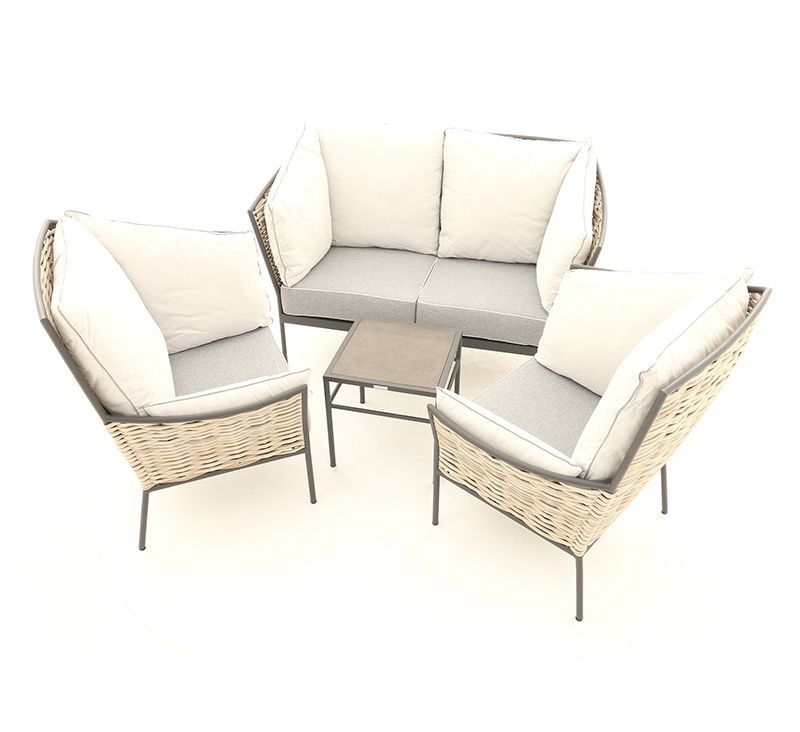 Tahiti Lounge Set -Garden Furniture Centre-HighRange,Outdoor Lounging,Outdoor Furniture,Rattan Furniture,Metal Furniture,Lounge Suites & Sets,Fiji Tahiti Range-{collection_title}
