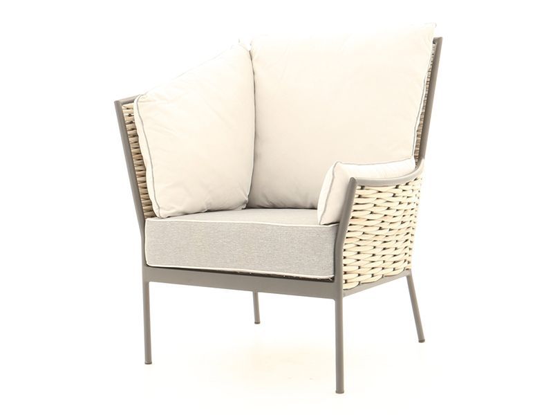 Tahiti Left Arm Chair-Garden Furniture Centre-MidInstock,instock,MidRange,Outdoor Lounging,Outdoor Furniture,Rattan Furniture,Metal Furniture,Balcony & Duo Sets,Metal,Fiji Tahiti Range,Rattan,Rattan Chairs,Metal Chairs-{collection_title}