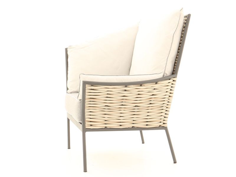 Tahiti Left Arm Chair-Garden Furniture Centre-MidInstock,instock,MidRange,Outdoor Lounging,Outdoor Furniture,Rattan Furniture,Metal Furniture,Balcony & Duo Sets,Metal,Fiji Tahiti Range,Rattan,Rattan Chairs,Metal Chairs-{collection_title}