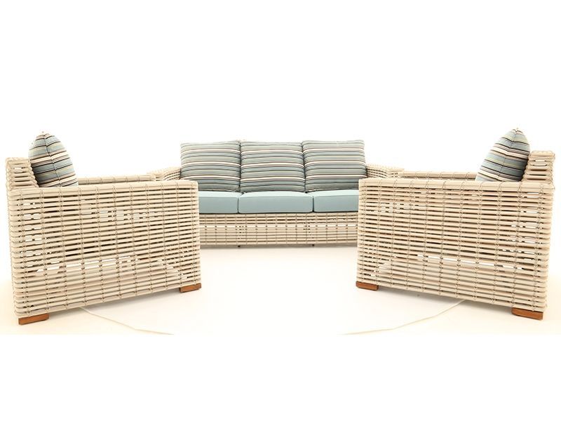 Fiji Pipe 3 Seater Sofa Suite-Garden Furniture Centre-HighRange,Outdoor Lounging,Outdoor Furniture,Rattan Furniture,Fiji Range,Lounge Suites & Sets,Fiji Pipe-{collection_title}