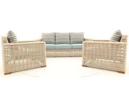 Fiji Pipe 3 Seater Sofa Suite