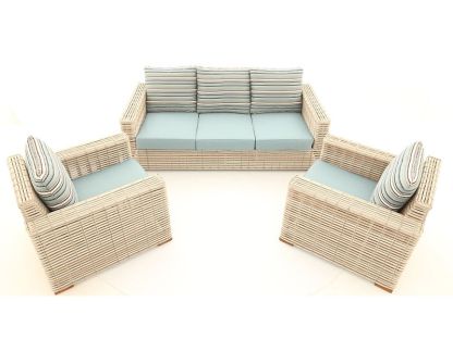 Fiji Pipe 3 Seater Sofa Suite
