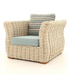 Fiji Wave Armchair -Garden Furniture Centre-MidInstock,instock,MidRange,Outdoor Lounging,Outdoor Furniture,Rattan Furniture,Fiji Range,Fiji Wave,Rattan,Rattan Chairs,Fiji-{collection_title}