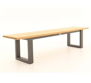 Edge Teak Backless Bench | FSC® Certified-Garden Furniture Centre-MidInstock,instock,MidRange,Outdoor Furniture,Teak Garden Furniture,Benches,FSC®,Teak Benches Benches,Backless-{collection_title}