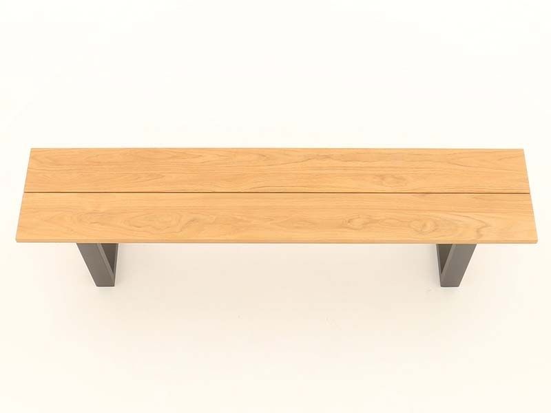 Edge Teak Backless Bench | FSC® Certified-Garden Furniture Centre-MidInstock,instock,MidRange,Outdoor Furniture,Teak Garden Furniture,Benches,FSC®,Teak Benches Benches,Backless-{collection_title}