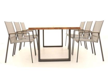 Edge Marbella 6 Chair Dining Set | FSC® Certified 