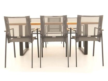 Edge Teak 8 Chair Set | FSC® Certified