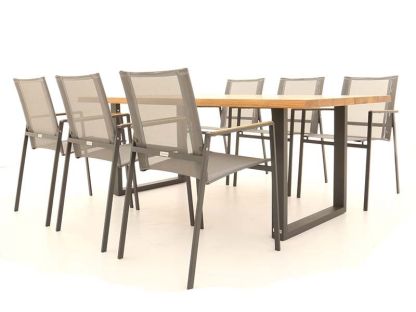 Edge Marbella 6 Chair Dining Set | FSC® Certified 