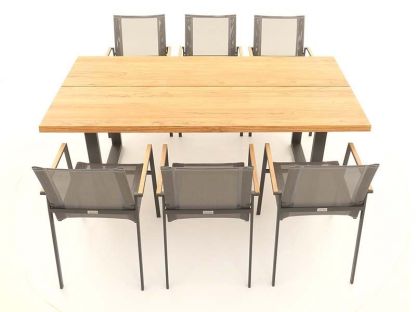 Edge Teak 8 Chair Set | FSC® Certified
