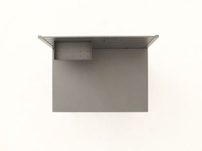Outdoor Kitchen Unit With Back Shelf