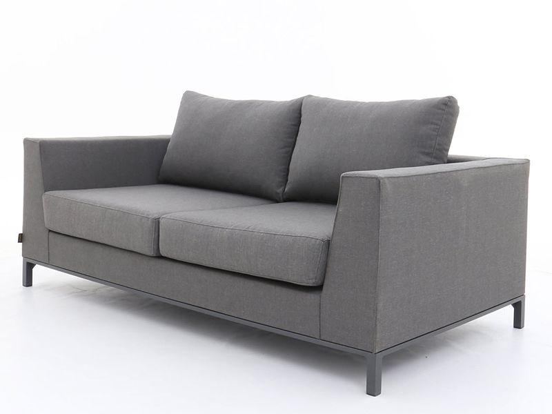 Sicilie Lounge Two Seater Sofa | Anthracite Frame | Ex Display 