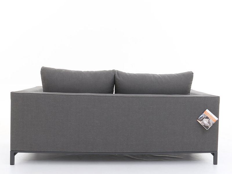 Sicilie Lounge Two Seater Sofa | Anthracite Frame | Ex Display 