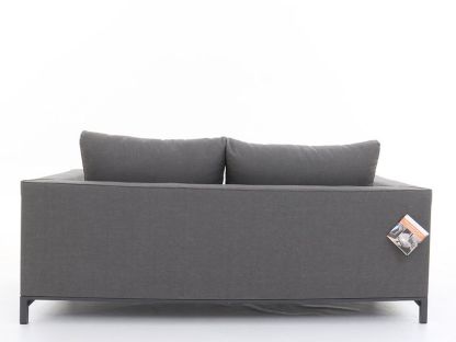 Sicilie Lounge Two Seater Sofa | Anthracite Frame | Ex Display 