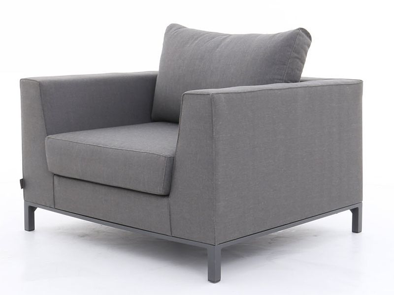 Sicilie Lounge Armchair | Anthracite Frame 