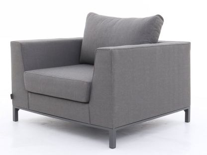 Sicilie Lounge Armchair | Anthracite Frame 