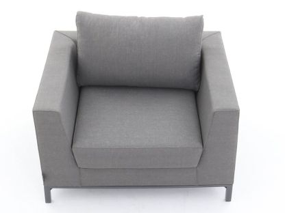 Sicilie Lounge Armchair | Anthracite Frame 