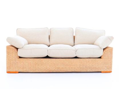 MGM Lichfield 3 Seater Sofa -Garden Furniture Centre-Conservatory Set,Rattan Suites,Sofa,Conservatory,Rattan,Rattan Sofas-{collection_title}