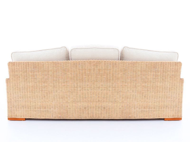 MGM Lichfield 3 Seater Sofa -Garden Furniture Centre-Conservatory Set,Rattan Suites,Sofa,Conservatory,Rattan,Rattan Sofas-{collection_title}