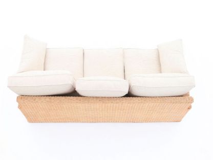MGM Lichfield 3 Seater Sofa -Garden Furniture Centre-Conservatory Set,Rattan Suites,Sofa,Conservatory,Rattan,Rattan Sofas-{collection_title}