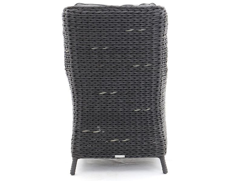 Midnight Montana Round Dining Armchair Set-Garden Furniture Centre-HighRange,Tables,Dining Set,Rattan,Rattan Furniture,Outdoor Dining,Montana Range-{collection_title}