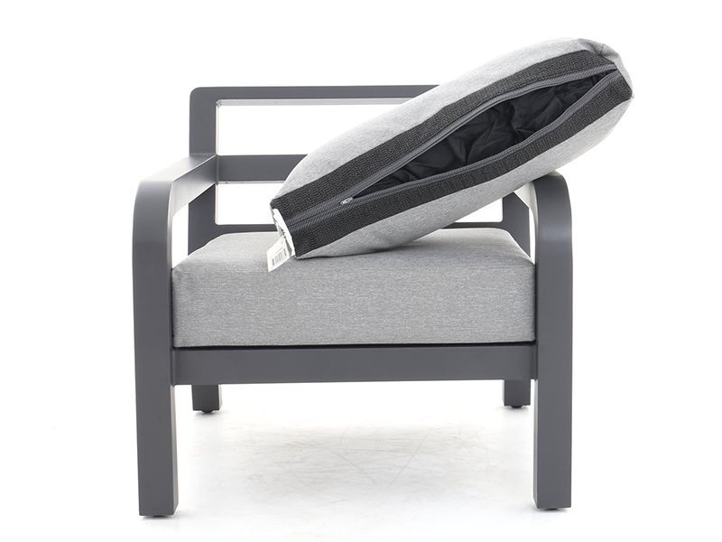 Timber Rounded Armchair | Life Range -Garden Furniture Centre-MidInstock,instock,MidRange,Chair,Outdoor Furniture,Metal Furniture,Ranges,Life Range,Sale,Clearance Line-{collection_title}