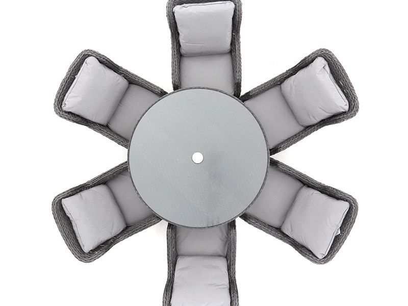 Midnight Montana Round Dining Armchair Set-Garden Furniture Centre-HighRange,Tables,Dining Set,Rattan,Rattan Furniture,Outdoor Dining,Montana Range-{collection_title}