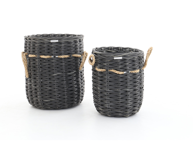 Midnight Montana Basket-Garden Furniture Centre-48Hour Dispatch,MidInstock,instock,LowRange,MidRange,Under 100,Storage Accessories,Indoor Dining,Outdoor Furniture,Accessories,Outdoor Storage,Garden Planters,Ornaments Accessories-{collection_title}