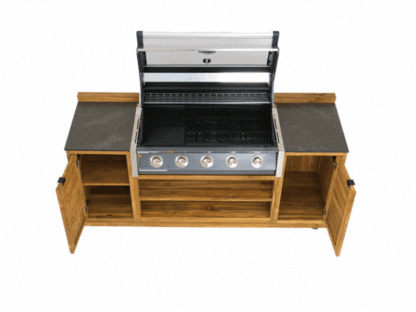 BBQ Cabinet Unit Trolley On Wheels | Bari