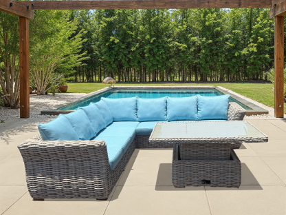 Fiji 1.4m Rising Coffee Table | Rectangular