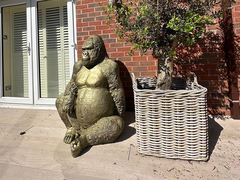 Gorilla Ornament | Gold | BLACK FRIDAY MONTH